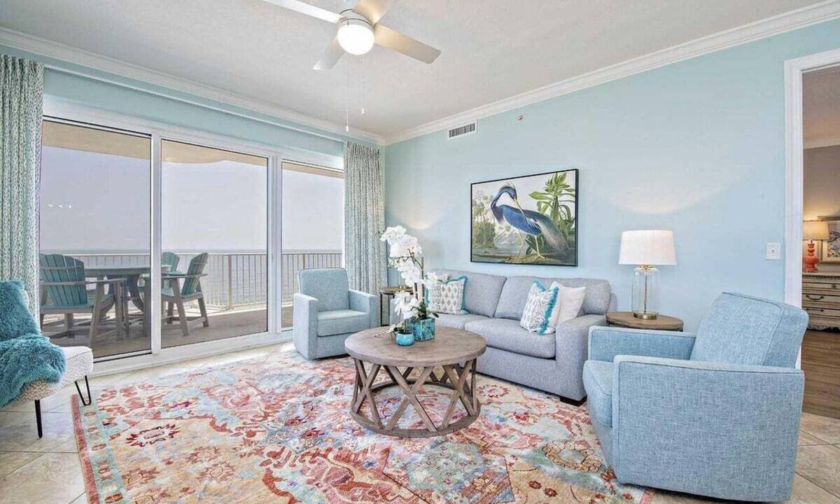 Orange Beach East Condo | Regency Isle 1001 3 bedroom 3 bath Corner Gulf Front Condo by Prickett Properties