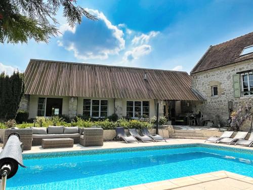 Jouaignes House | Relais de Poste des Templiers, jacuzzi inclus