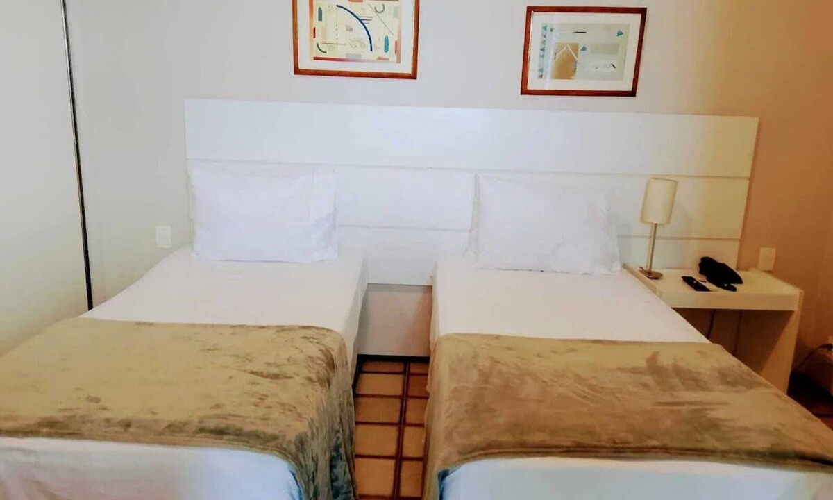 Mucuripe Hotel | Relax in Serene Beachside Room in Mucuripe Beach Near Beira Mar Handicraft Fair