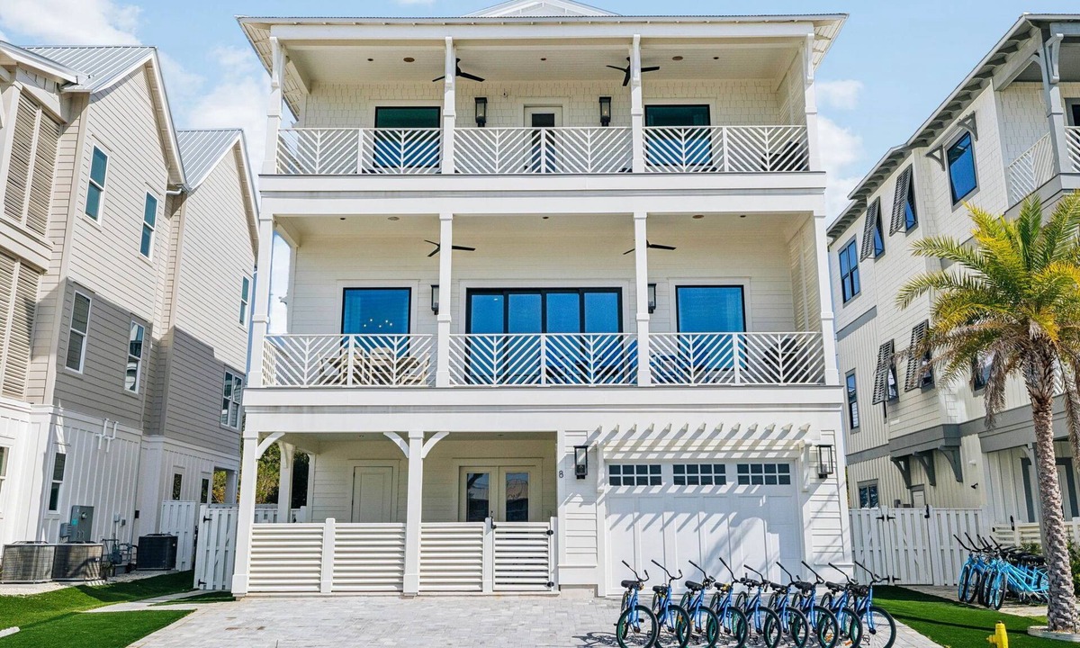 Inlet Beach House | Relax in Style Steps to the Beach Heated Pool, Gulf Views, & Room for Everyone