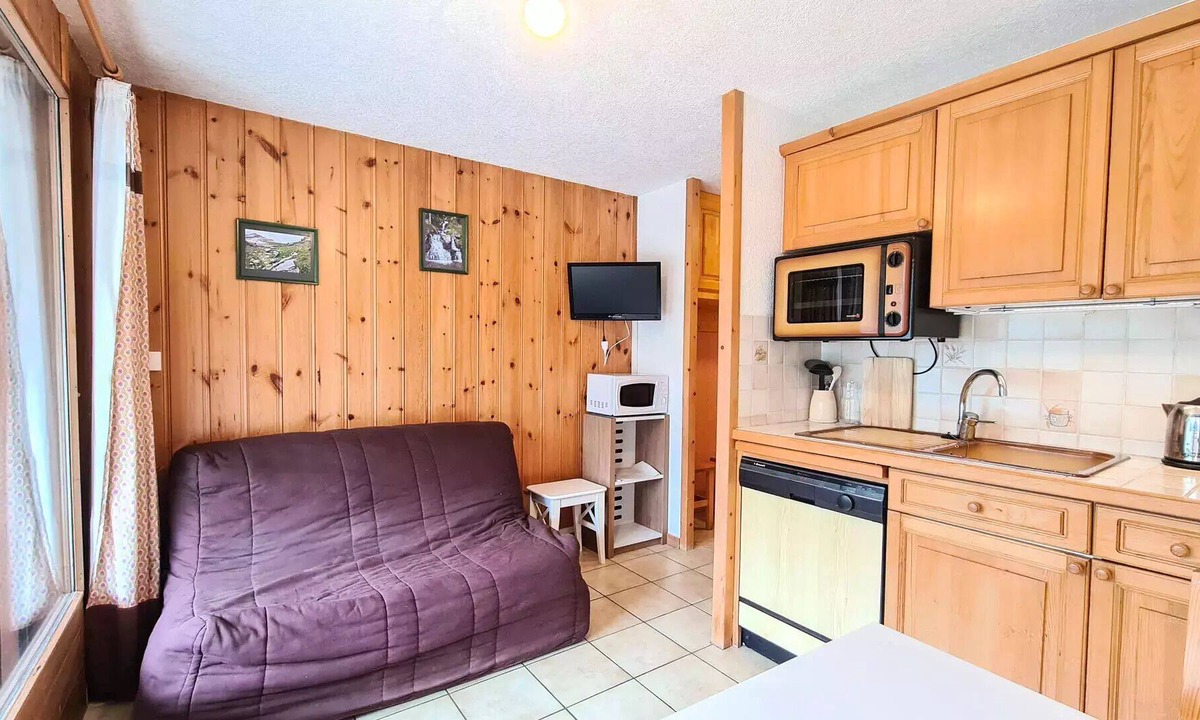Flaine Apartment | Residence Arche - Studio for 4 People