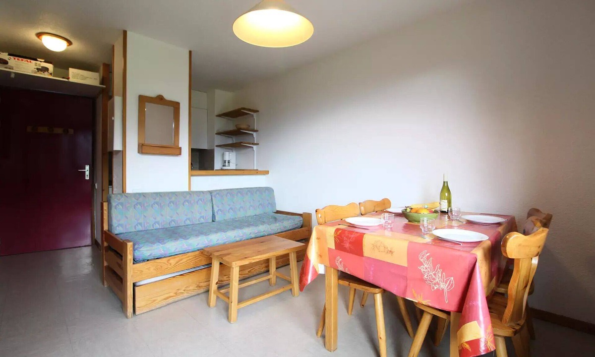 Termignon Apartment | Residence Le Petit Mont Cenis - 2 Rooms for 4 People