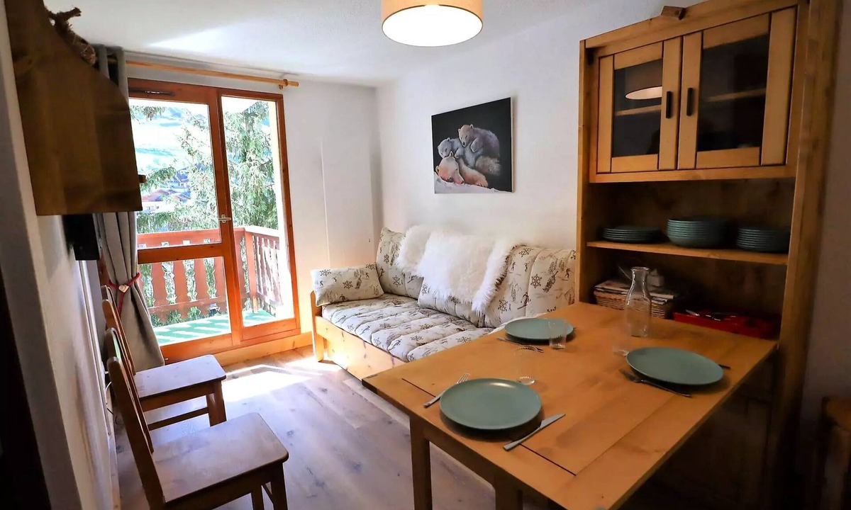 Areches Apartment | Residence Val Blanc 2 - Apartment 3 people renovated in 2022 village center Ranked 2 stars
