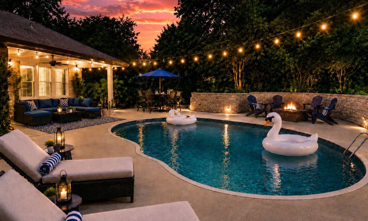 Columbus House | Resort-Style Pool · Game Room · Near Ft Benning