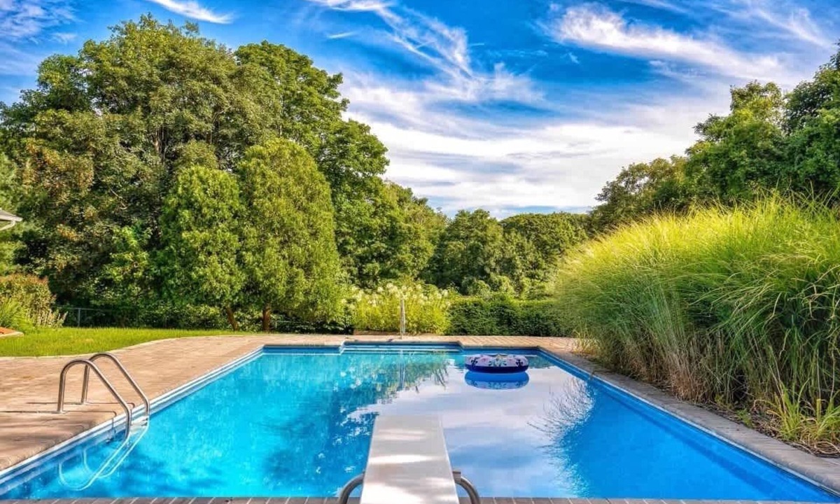 Mattituck House | Respite Ranch | Private Saltwater Pool, Hot Tub & North Fork Retreat