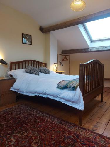 Mytholmroyd House | Restful attic room in riverside spot