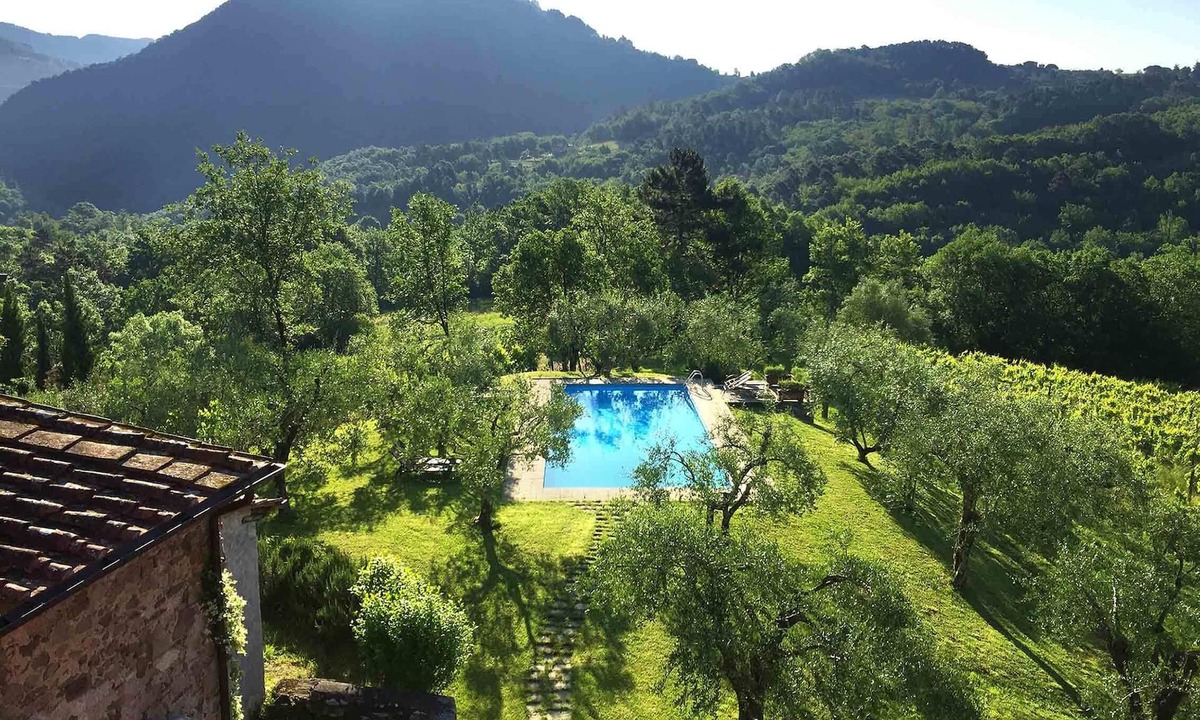 Villabuona House | Restored Tuscan farmhouse priv pool, terraces/gardens, beautiful panoramic views