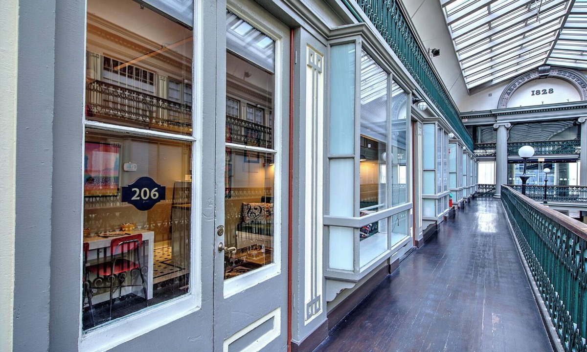 Downtown Apartment | Revitalized Historic Mall Featuring Chic Micro Lofts for Modern Living