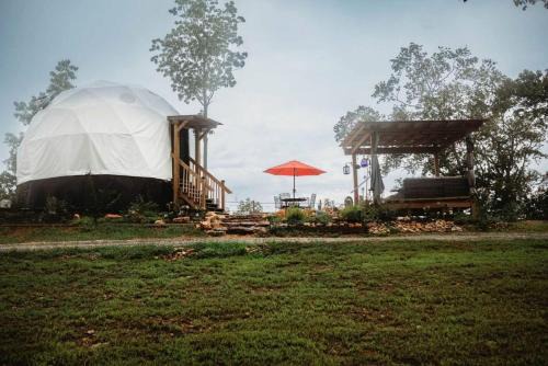 Rogersville Other | Riverfront Dome with Outdoor Living and Sunset Views in Alabama