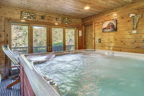 Bridgewater Corners House | Riverfront Home w/Hot Tub Near Killington Resort