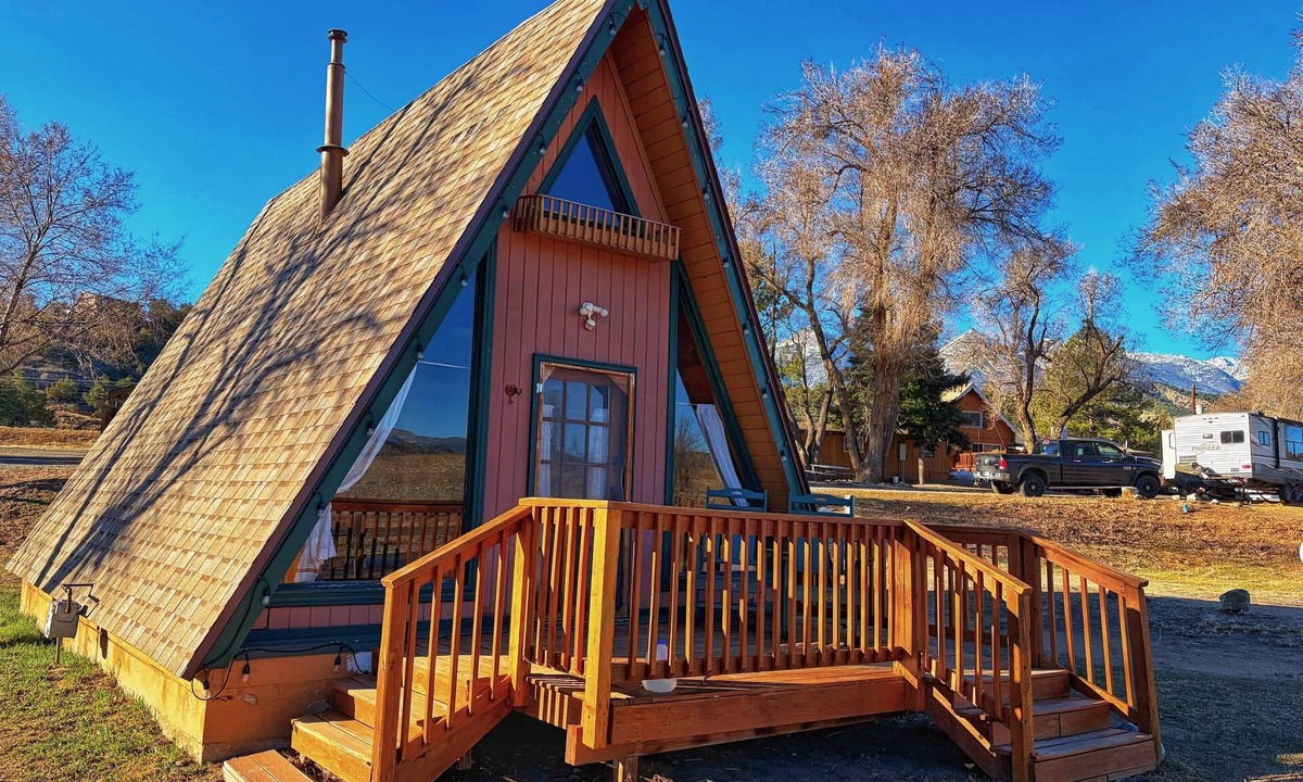 Howard Cabin | Riverside A-Frame Cabin Near Salida