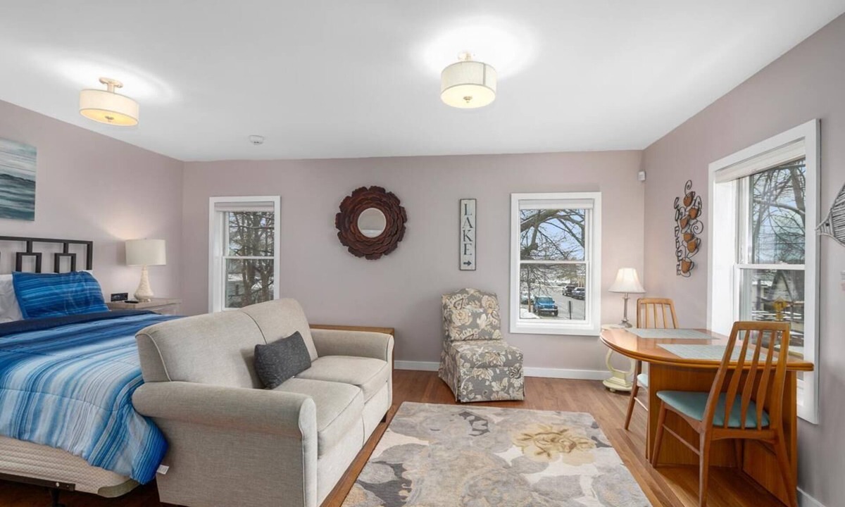 Saugatuck Apartment | Riverview apt. in heart of downtown Saugatuck!