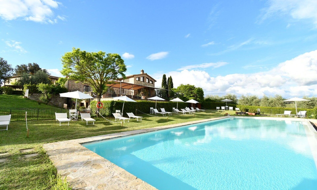 Ponte di Gabbiano Apartment | Rocche di Valiano, Mimosa in Siena, pool use, AC
