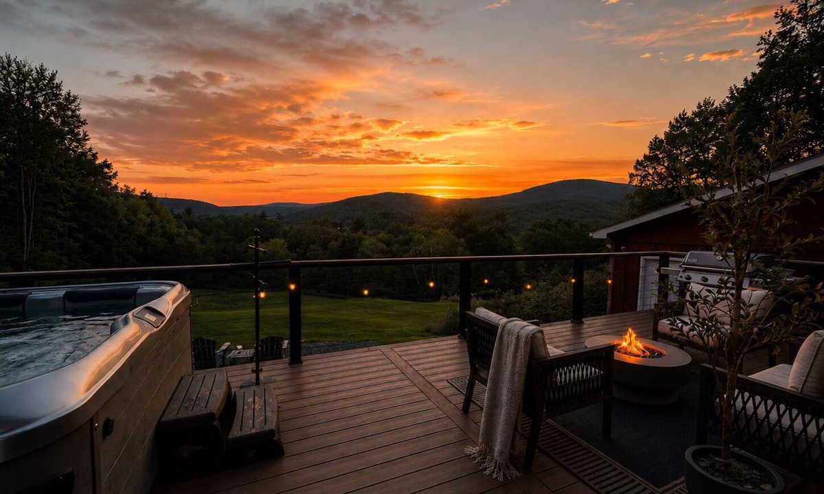 Prattsville Cabin | Romantic Catskill Getaway | HotTub w/Mountain View