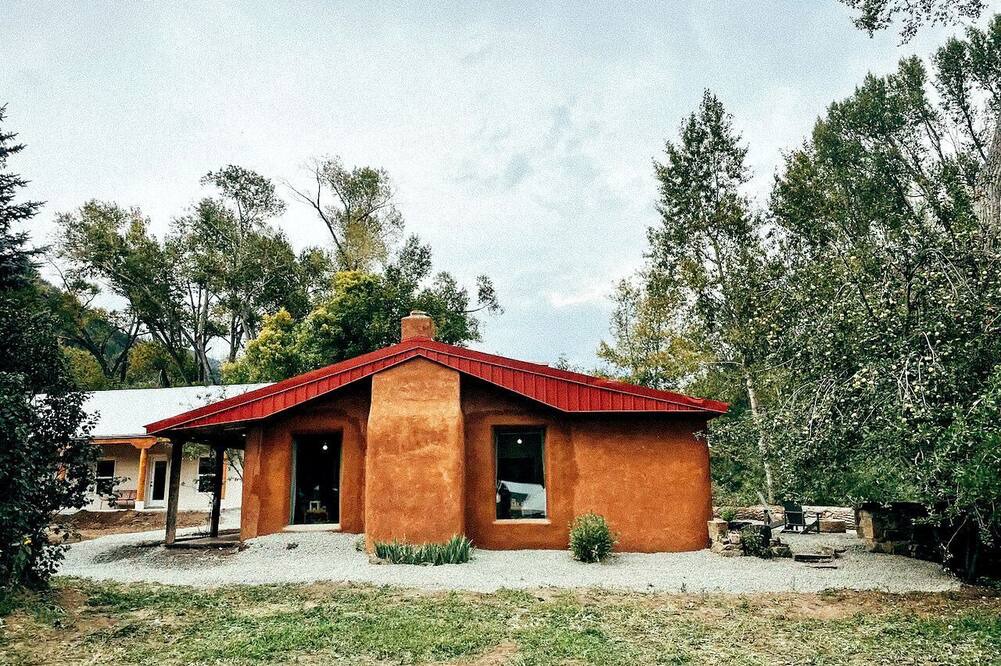Canoncito Cottage | Romantic Escapes at this Riverside Cottage Rental on the Pecos River, New Mexico
