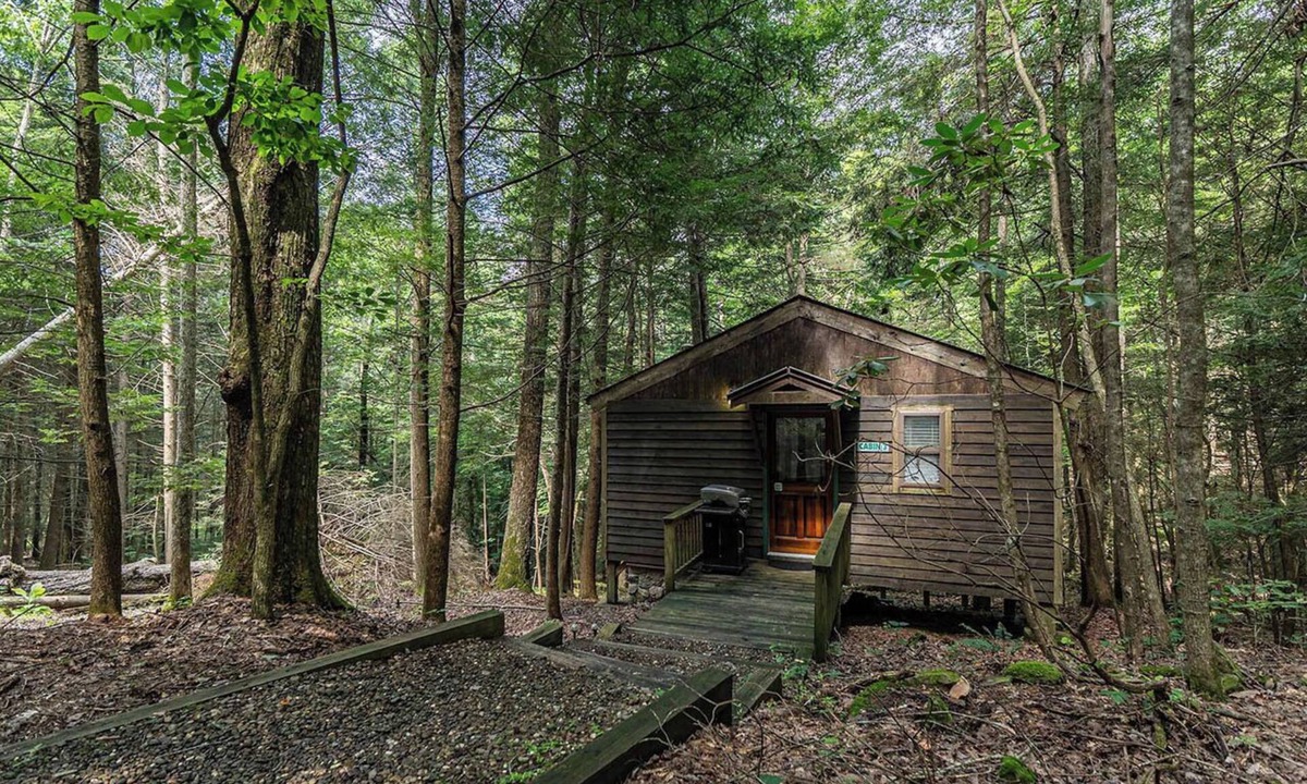 Victor Cabin | Romantic Get-away Cabin in the woods, w/Hottub next to coolest small town in USA