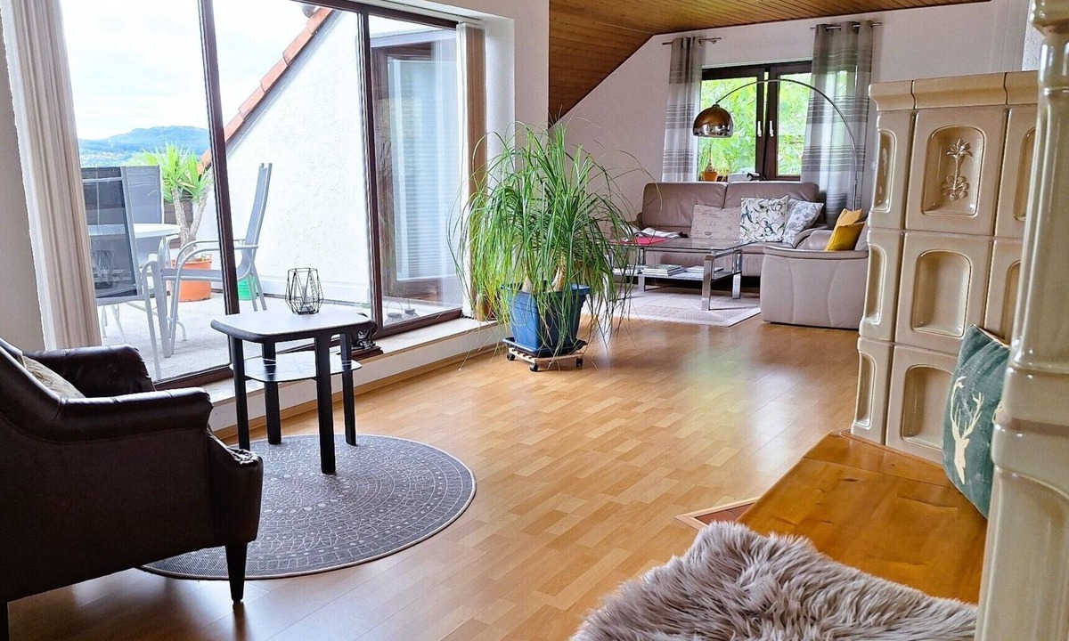 Ebermannstadt Apartment | Romantic living space on 84sqm with a panoramic view of the Franconian Switzerland