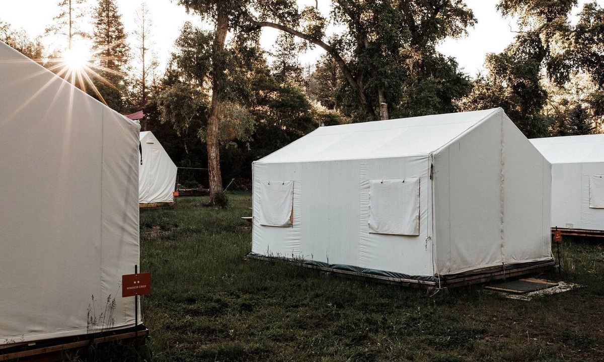 Canoncito RV Rental | Romantic Weekends on the Pecos River in this Lovely Safari Tent in New Mexico