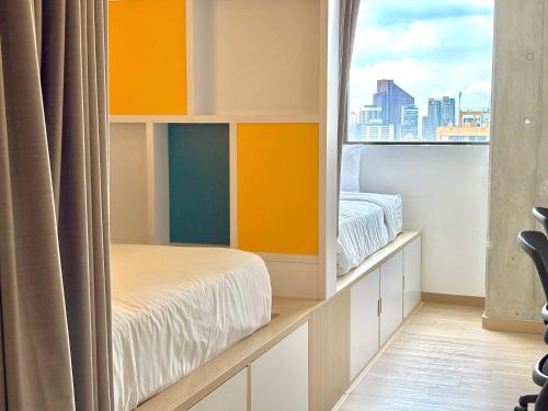 Santa Fe Apartment | Rooftop Bar & Community 2 Beds in Happahub
