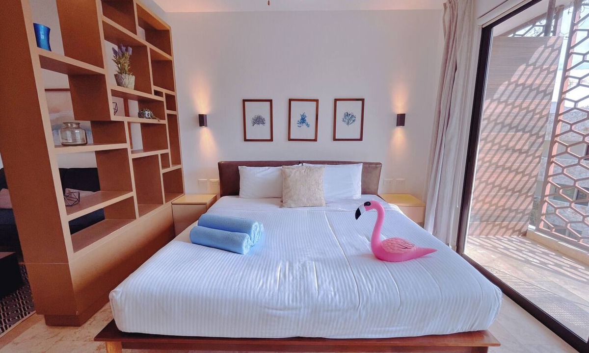 Zazil-ha Apartment | Rooftop Ocean View Apt. Beach 2 blocks Away