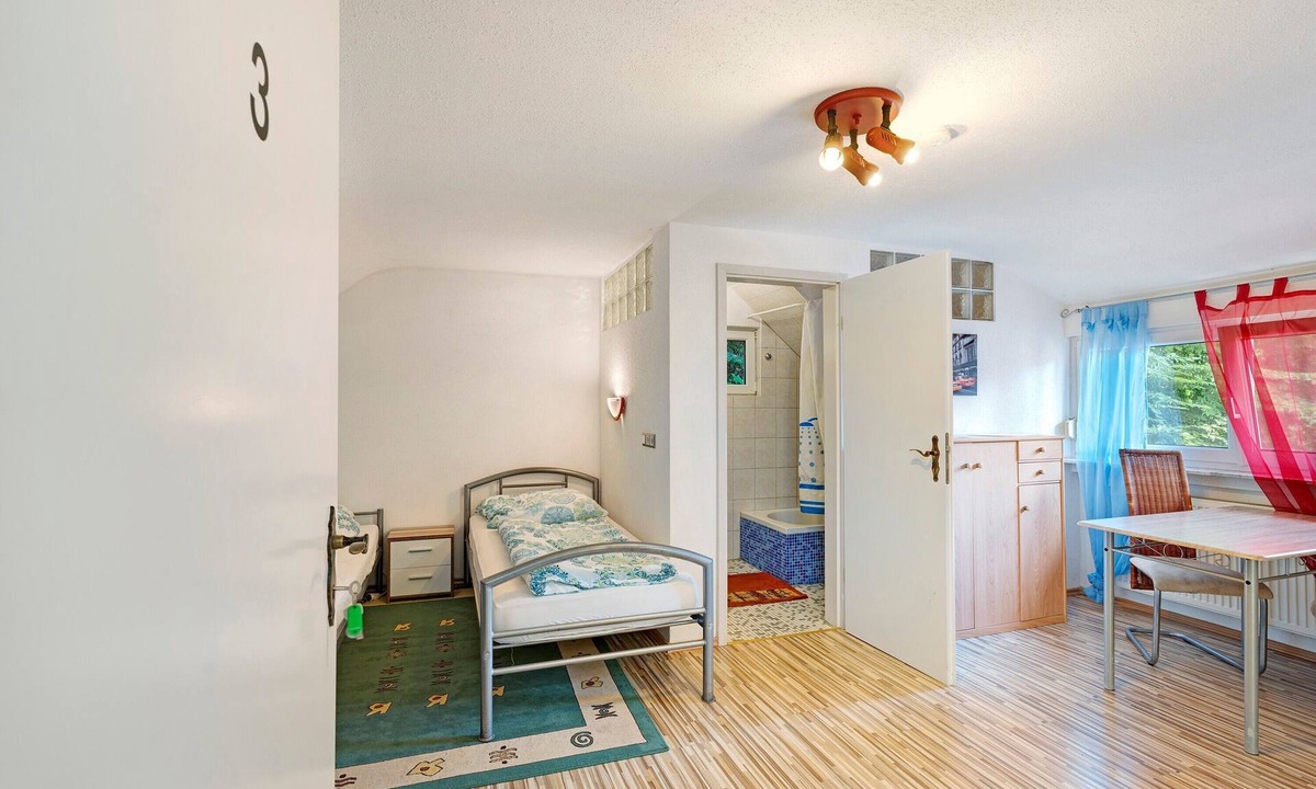 Baden-Baden Apartment | Room '3' with Shared Terrace and Wi-Fi