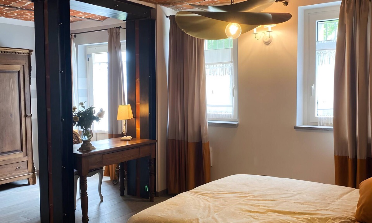 Quargnento Apartment | Room 'Brajamòla' with Shared Garden, Wi-Fi and Air Conditioning