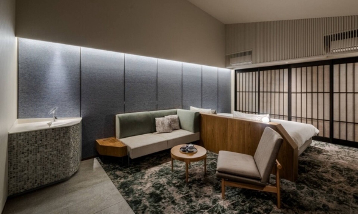 Saijo Hotel | Room only plan Villa Twin with openair bath L/Saijo Ehime