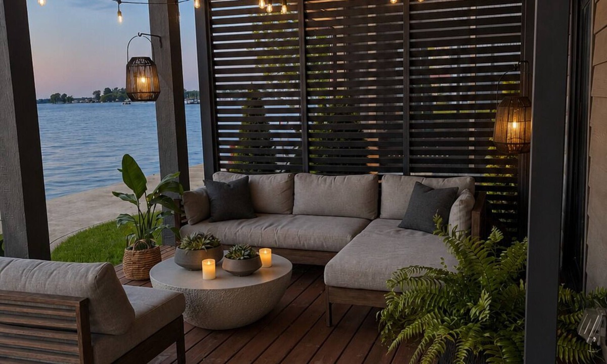 Russells Point House | Roxie's Modern Lake Front House on the water!
