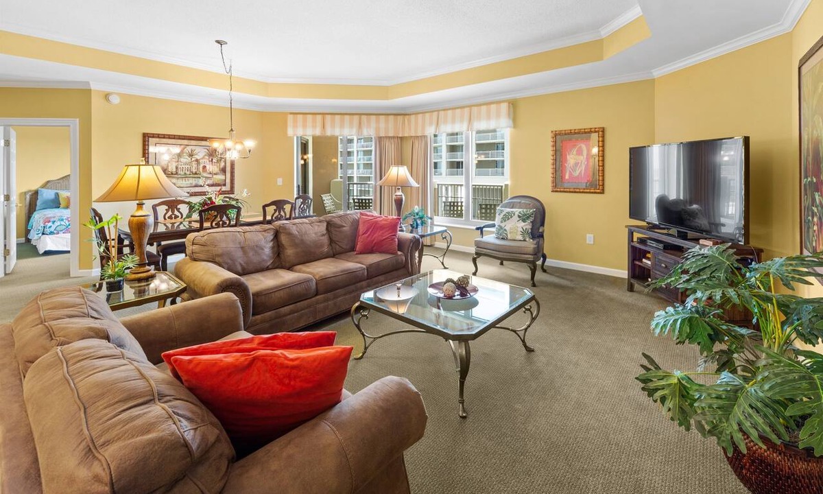 Arcadian Shores Condo | Royale Palms 704 Elegant Oceanview w/Pool & Beach