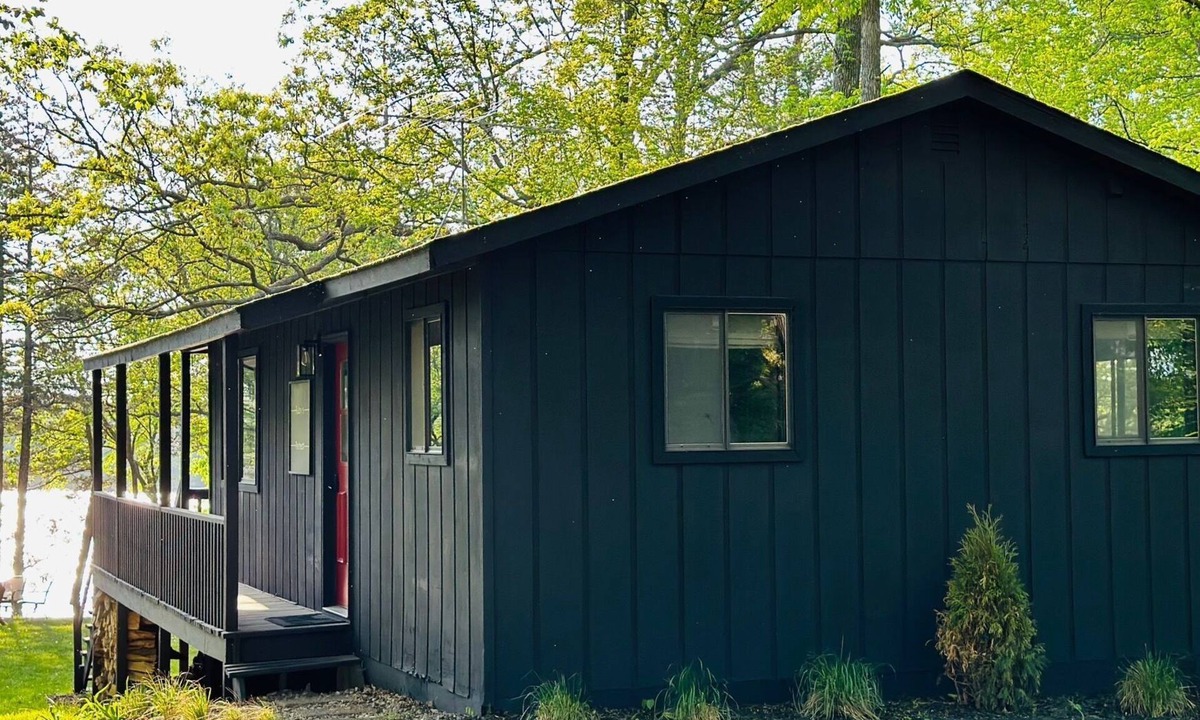 Kandiyohi County Cabin | Ruby's Red Door Retreat on Swenson Lake welcomes you to serenity
