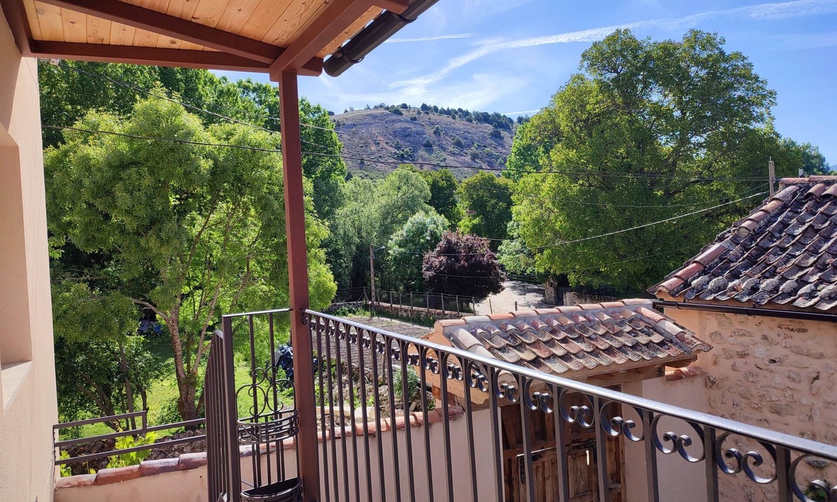 Pradena House | Rural House 'El Portal De Castroserna' with Mountain Views, Private Terrace & Wi-Fi