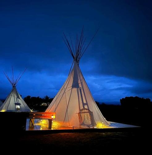 Fort Washakie Other | Rustic Elegance: Tipi Glamping by Wind River Mountains in Fort Washakie