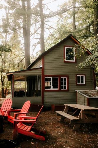 Corinth House | Rustic, Pet Friendly Cabin on the Hudson River, Perfect for a Glamping Weekend in the Adirondacks