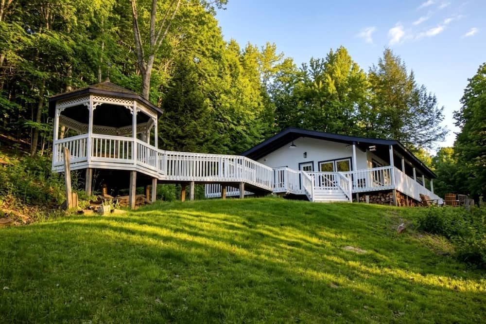 Andes House | Rustic Retreat with Private Pond, Gazebo & Creek in Andes, New York