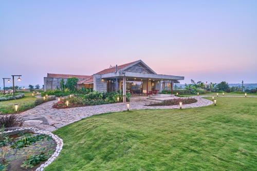 Dindori Villa | SaffronStays Ashfield - 5BHK Eco-Farmhouse with Pools, Jacuzzi, Lawn & Games Room