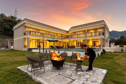 Bullawala Villa | SaffronStays Sukh Saklana Haveli Suites - 2BR luxury villa with private pool, lush valley views & North Indian cuisine near Dehradun Airport