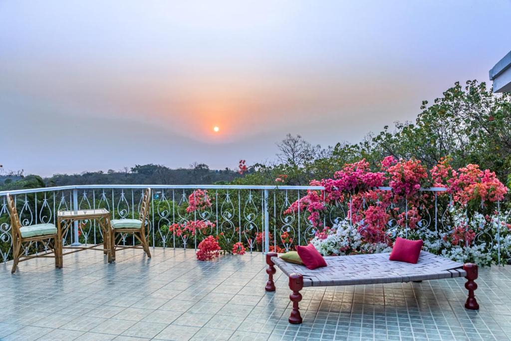 Murud Villa | SaffronStays Sunglade, Kashid - ocean-view villa near Kashid Beach