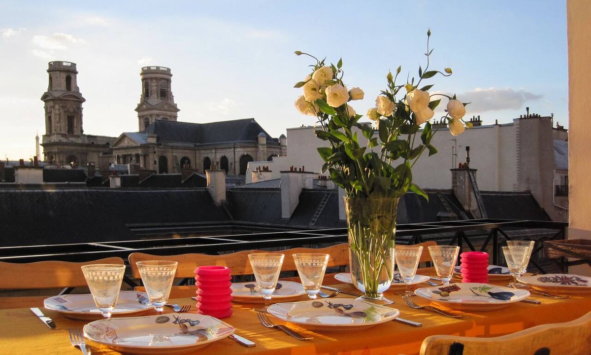 Odeon Apartment | Saint Germain Odeon Penthouse like Townhouse Terrace View AC 5BR 5 ensuite BA!