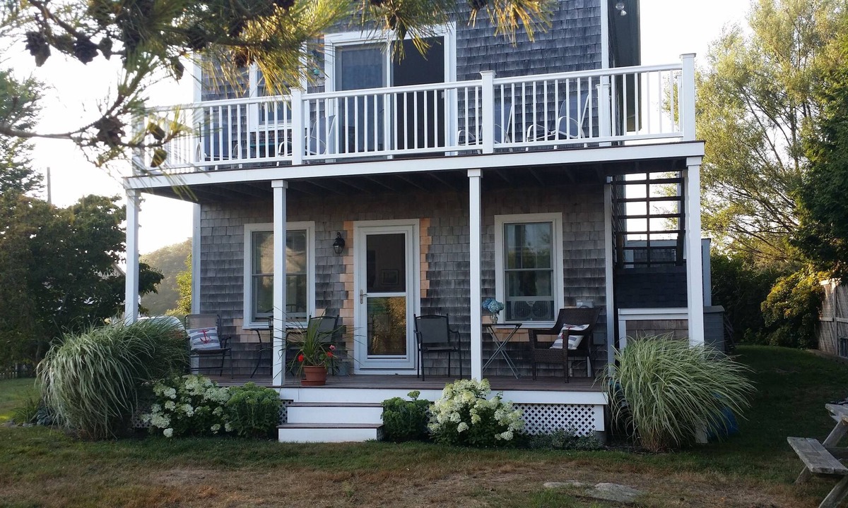 Little Compton House | Sakonnet Point. Quick walk to beach & harbor. View of Round Pond and Ocean.