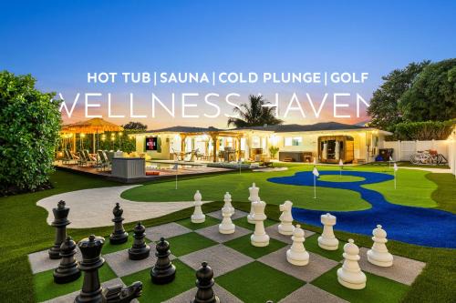 Lake Clarke Shores House | Saltwater Heated Pool, FirePit, Zen, Game Room with Outdoor Theater