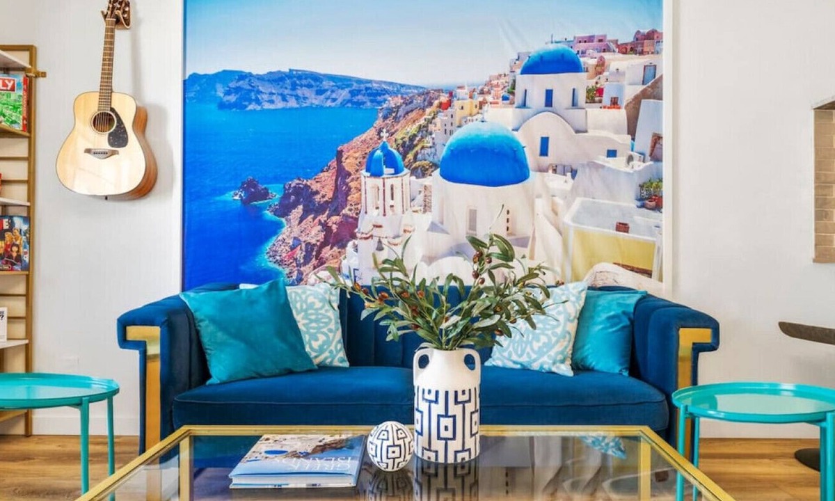 Austin Villa | Santorini Inspired | Firepit | Grill I Yoga