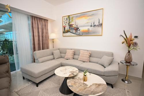 Al Raha Beach Apartment | Scenic 2BR Stay Serene Escape in Al Bandar
