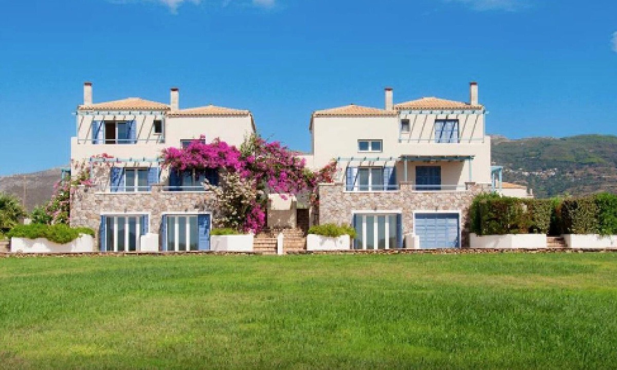 Neapoli Villa | Sea Front Villa Fluressa, Divine Sea Views, Private furnished Terrace, Shared.