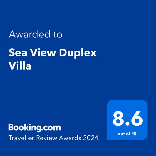 Sakkala House | Sea View Duplex Villa