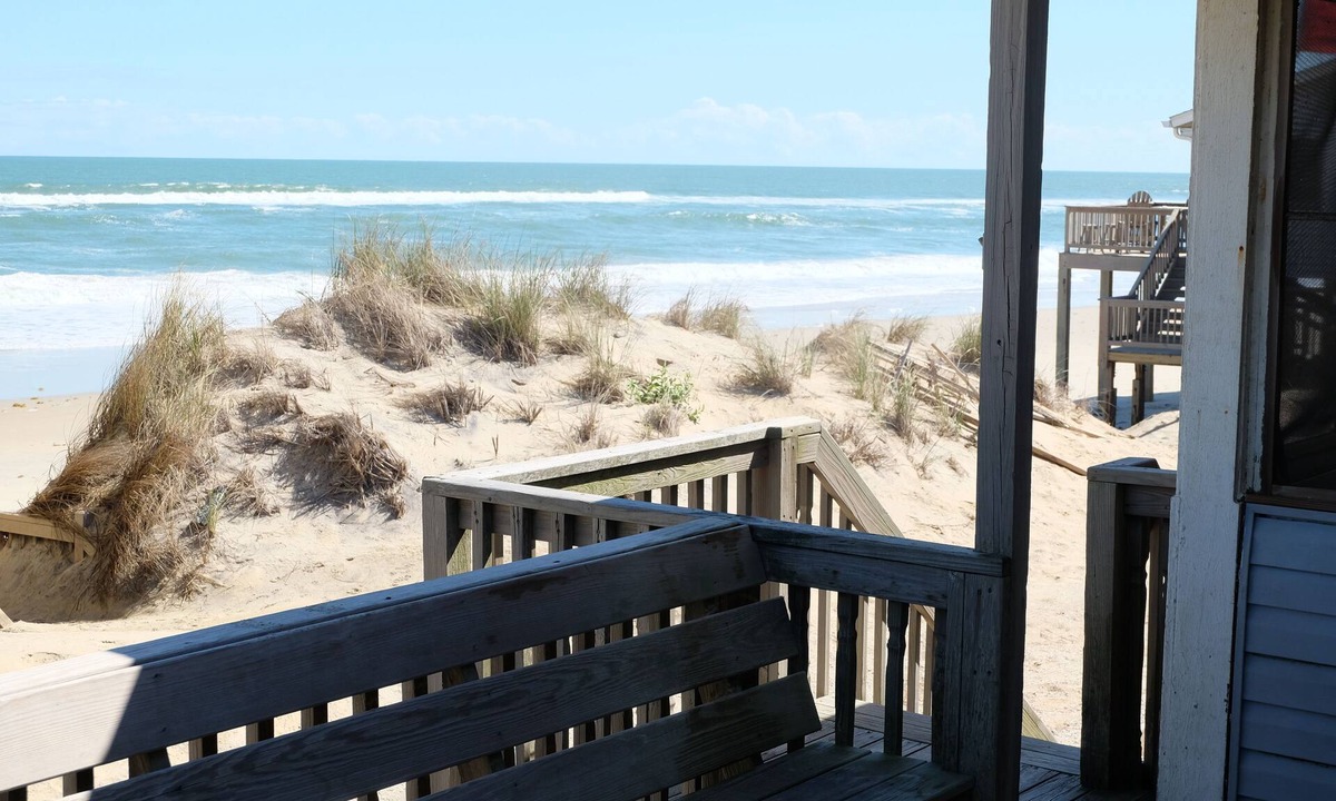 South Nags Head Cottage | Seaside Getaway, Just Feet from the Beach