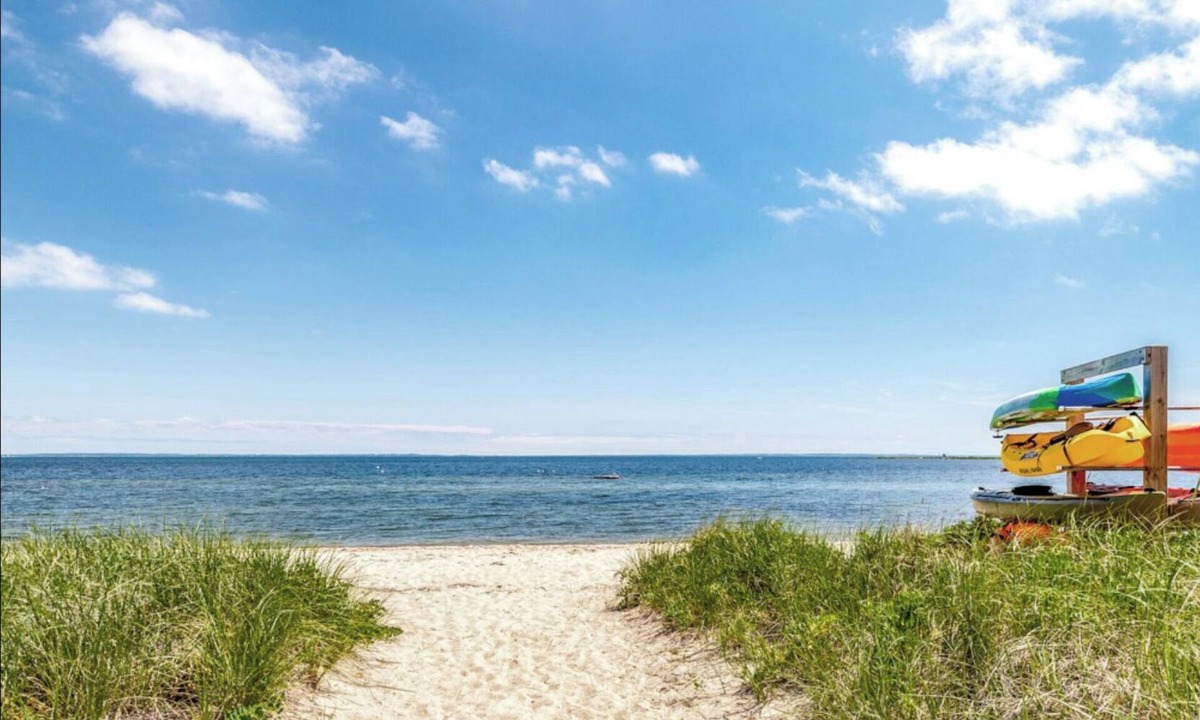 Mattapoisett House | Seaside Retreat just steps to private beach! Serene 5 bedroom home