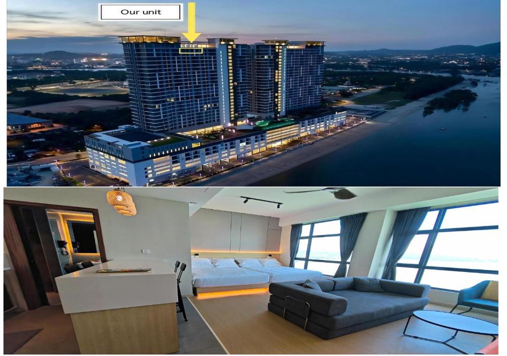 Kuantan Hotel | Seaview Tropical Villa Highest Floor Superior Studio 4pax Fully Renovated Imperium Residence Kuantan
