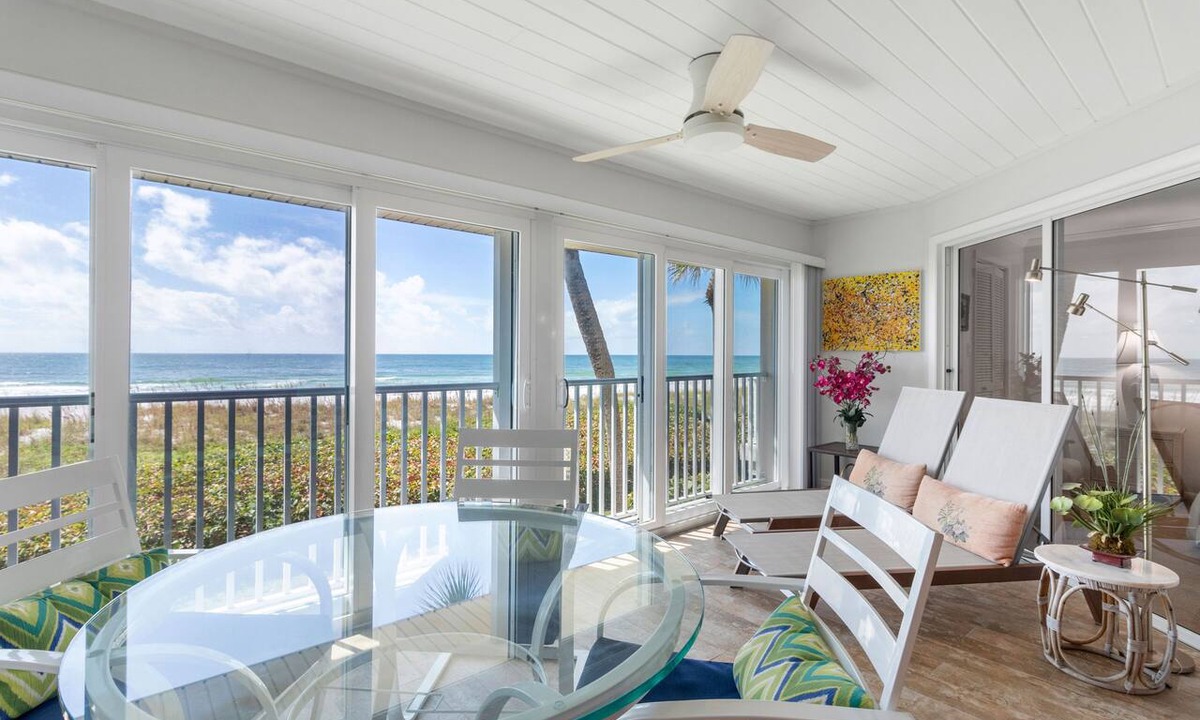 Whitney Beach Condo | Secluded Gulfside 2BR Condo w Enclosed Patio, Sunset Views & Pool by RVA