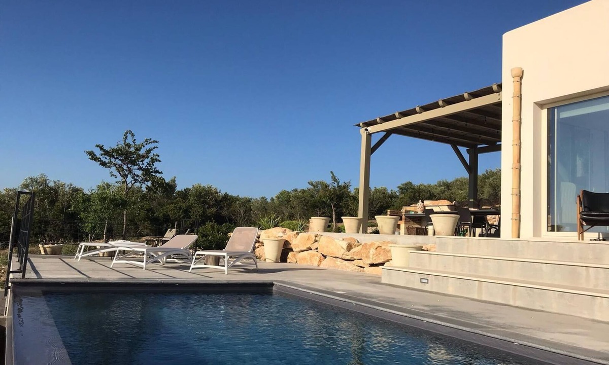 Noto Villa | Secluded Modern Villa with stunning country views , views of Noto and Etna
