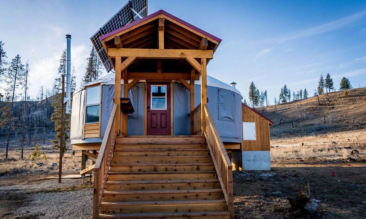 Boise County Cabin | Secluded Modern Yurt with Sauna Perfect for Small Groups in Boise, Idaho